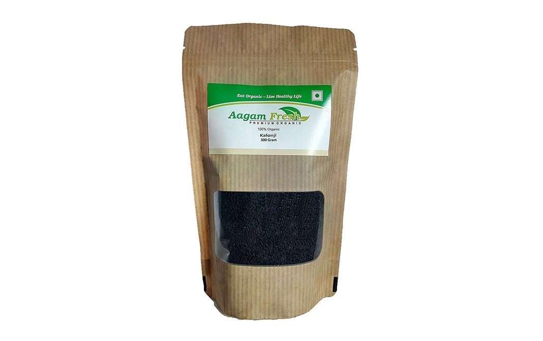 Aagam Fresh Organic Kalonji    Pack  300 grams